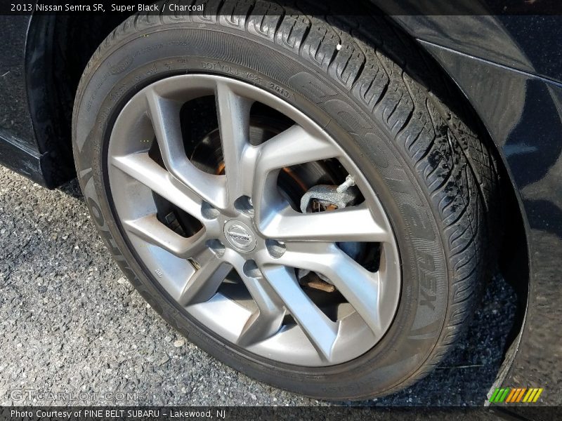 Super Black / Charcoal 2013 Nissan Sentra SR
