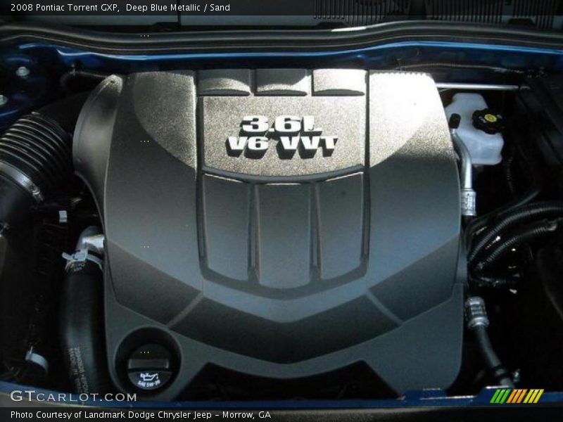 Deep Blue Metallic / Sand 2008 Pontiac Torrent GXP