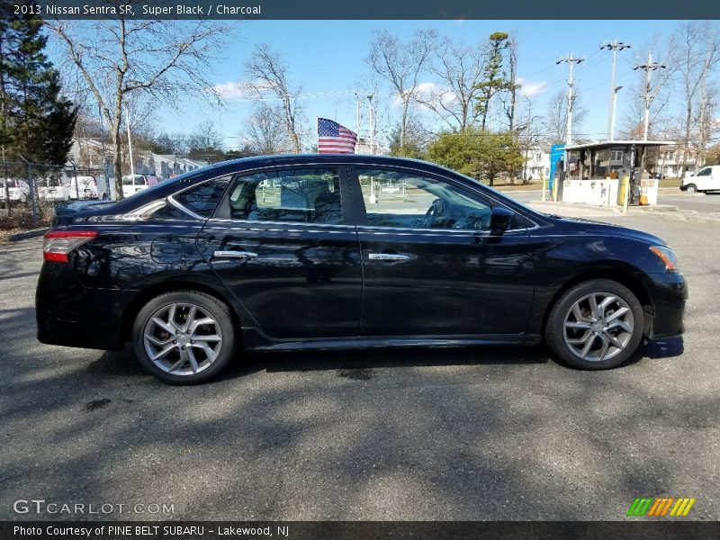 Super Black / Charcoal 2013 Nissan Sentra SR