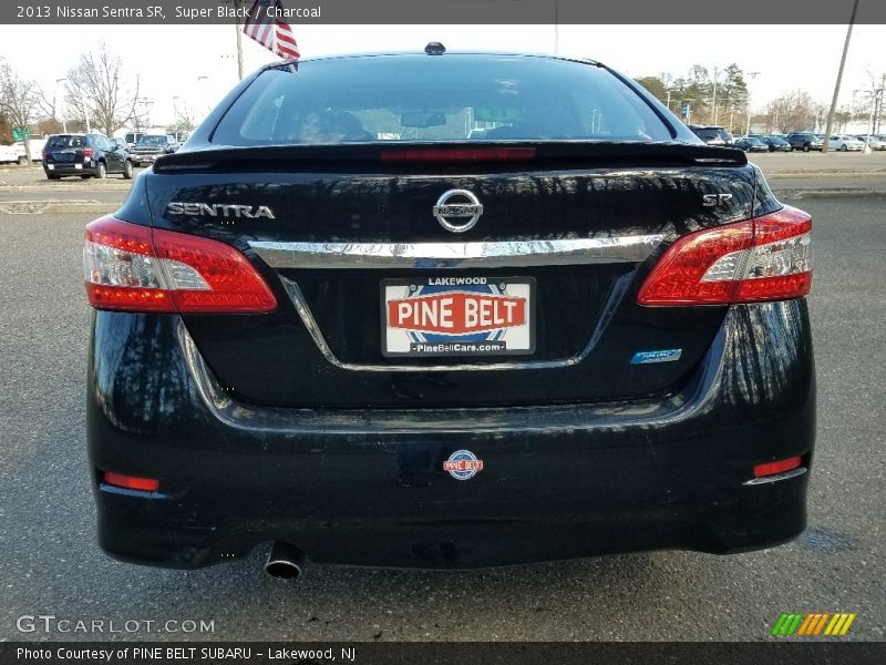Super Black / Charcoal 2013 Nissan Sentra SR
