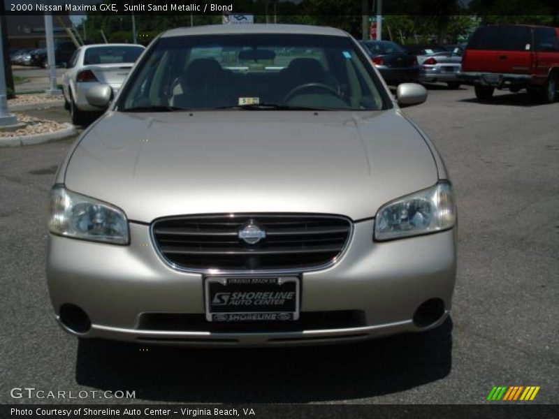Sunlit Sand Metallic / Blond 2000 Nissan Maxima GXE