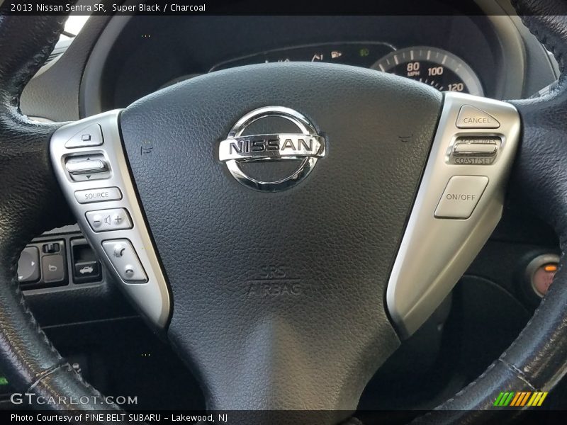 Super Black / Charcoal 2013 Nissan Sentra SR