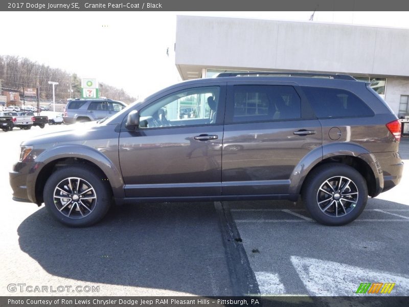 Granite Pearl-Coat / Black 2017 Dodge Journey SE