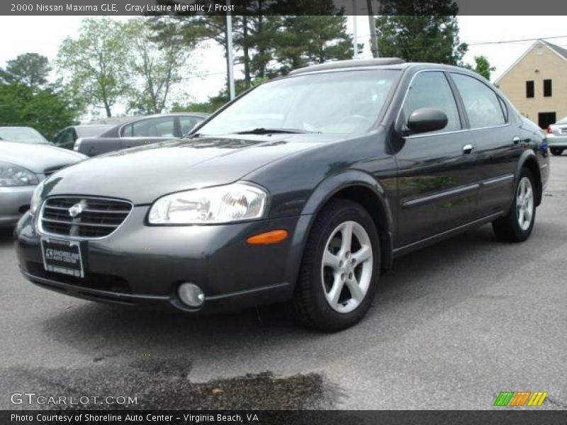 Gray Lustre Metallic / Frost 2000 Nissan Maxima GLE