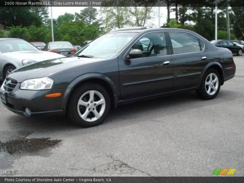 Gray Lustre Metallic / Frost 2000 Nissan Maxima GLE
