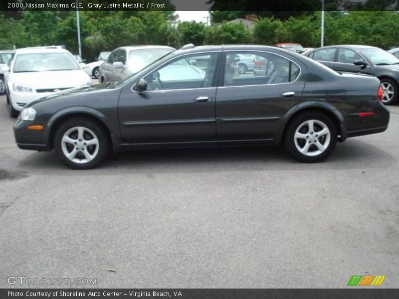 Gray Lustre Metallic / Frost 2000 Nissan Maxima GLE