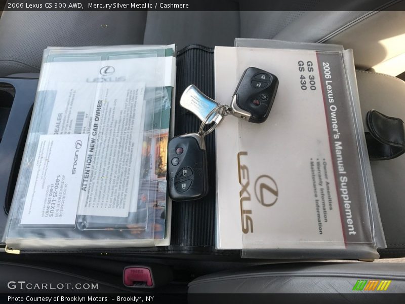 Mercury Silver Metallic / Cashmere 2006 Lexus GS 300 AWD