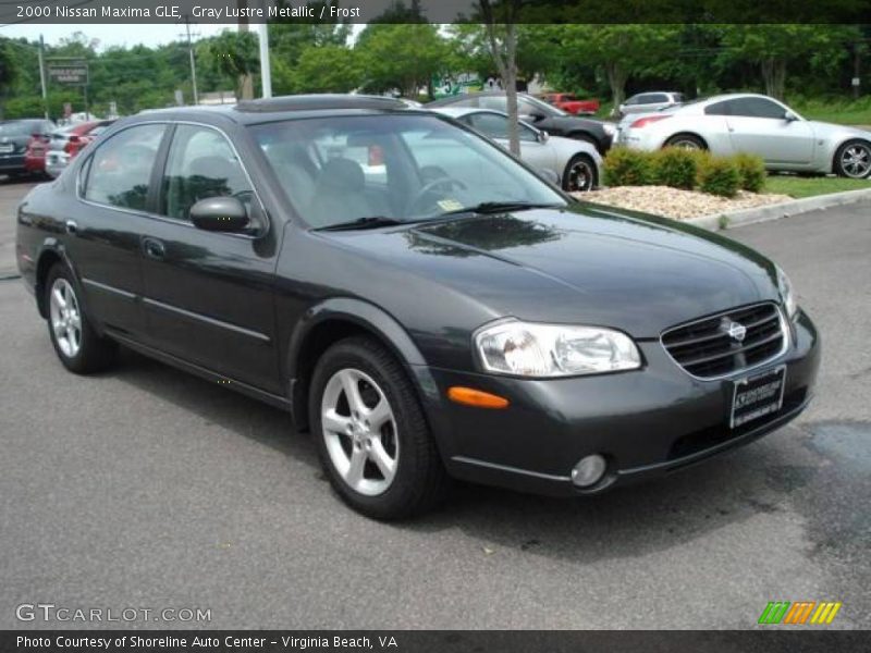 Gray Lustre Metallic / Frost 2000 Nissan Maxima GLE