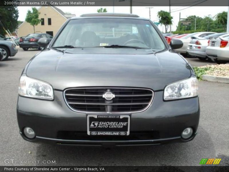 Gray Lustre Metallic / Frost 2000 Nissan Maxima GLE