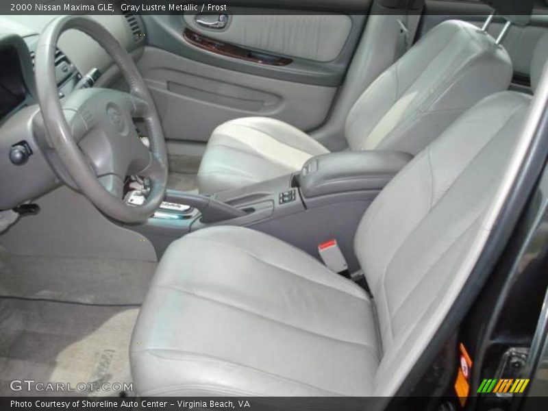 Gray Lustre Metallic / Frost 2000 Nissan Maxima GLE