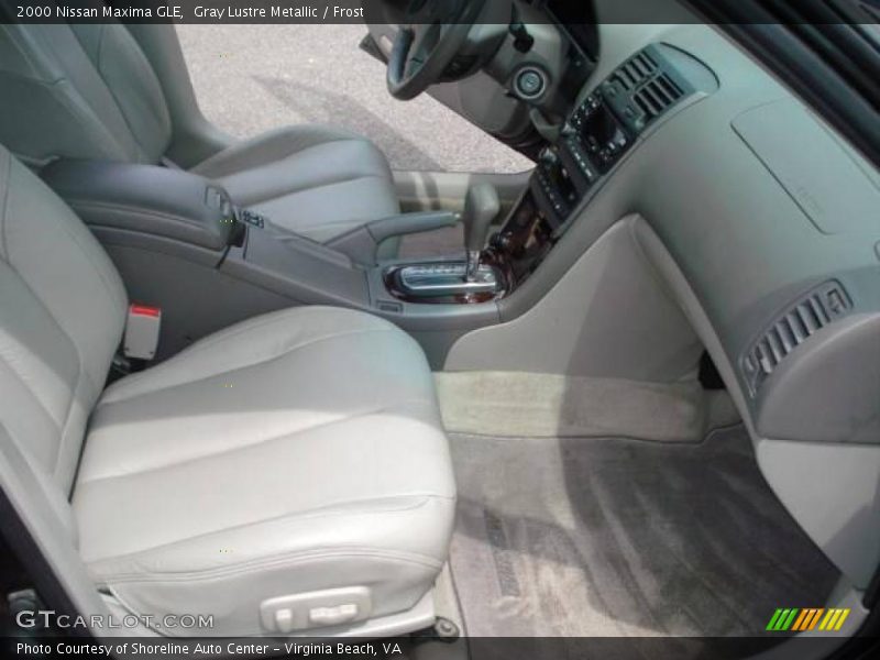 Gray Lustre Metallic / Frost 2000 Nissan Maxima GLE