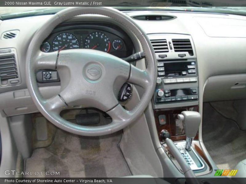 Gray Lustre Metallic / Frost 2000 Nissan Maxima GLE
