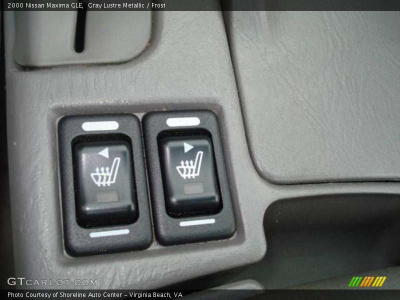 Gray Lustre Metallic / Frost 2000 Nissan Maxima GLE