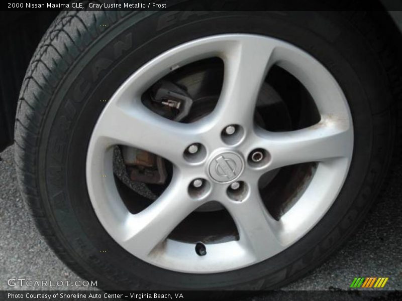 Gray Lustre Metallic / Frost 2000 Nissan Maxima GLE