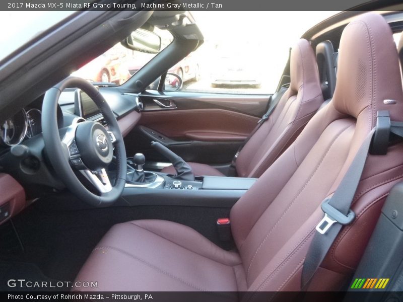 Front Seat of 2017 MX-5 Miata RF Grand Touring