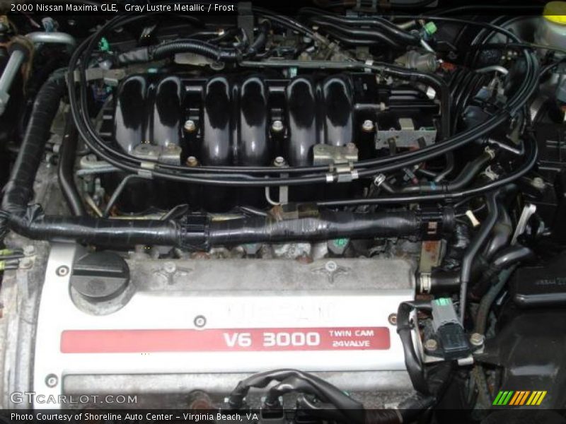 Gray Lustre Metallic / Frost 2000 Nissan Maxima GLE