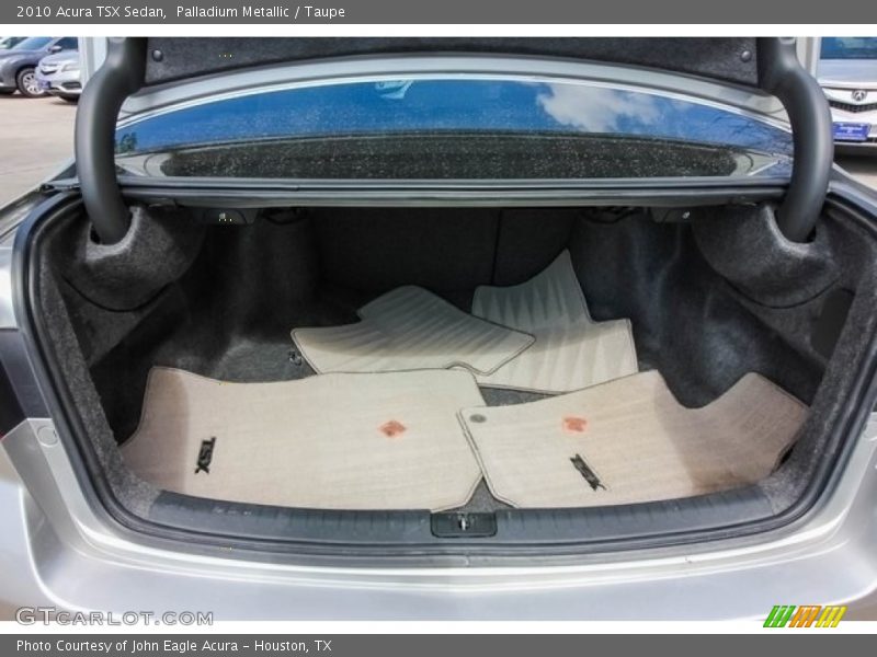 Palladium Metallic / Taupe 2010 Acura TSX Sedan