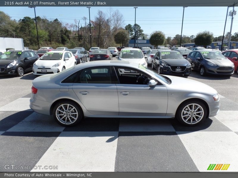 Florett Silver Metallic / Black 2016 Audi A4 2.0T Premium