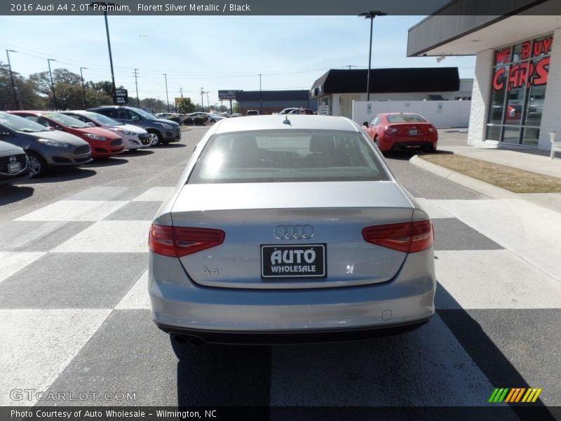 Florett Silver Metallic / Black 2016 Audi A4 2.0T Premium