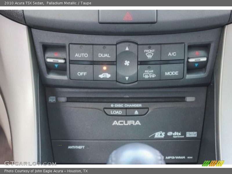 Palladium Metallic / Taupe 2010 Acura TSX Sedan