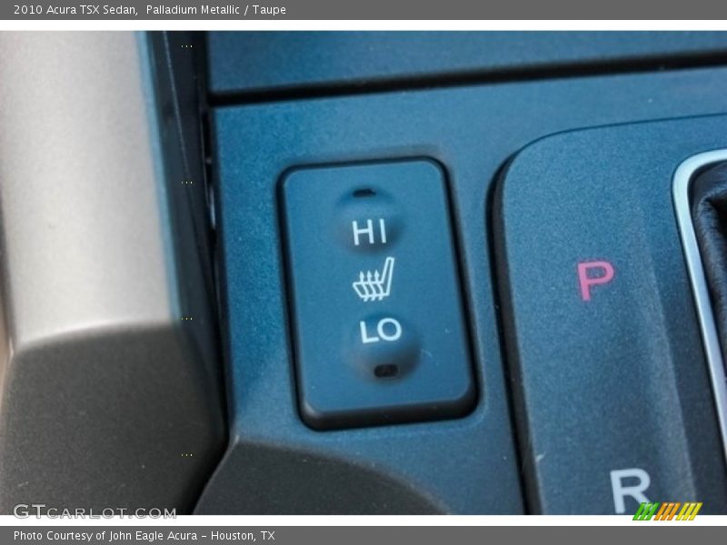 Palladium Metallic / Taupe 2010 Acura TSX Sedan
