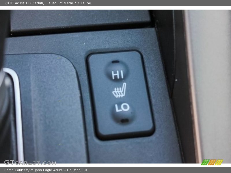 Palladium Metallic / Taupe 2010 Acura TSX Sedan