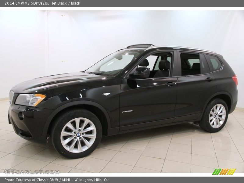 Jet Black / Black 2014 BMW X3 xDrive28i