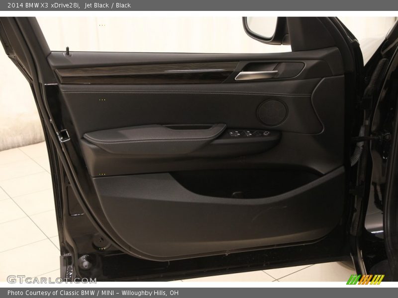 Jet Black / Black 2014 BMW X3 xDrive28i