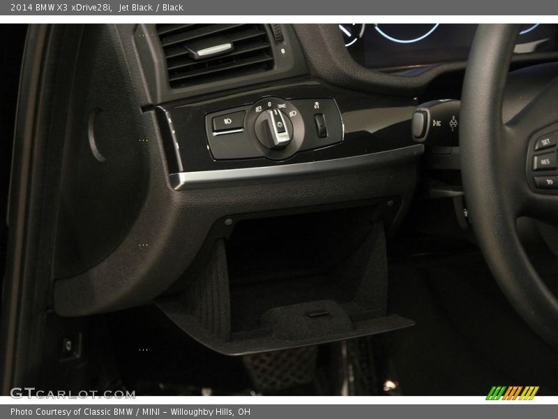 Jet Black / Black 2014 BMW X3 xDrive28i
