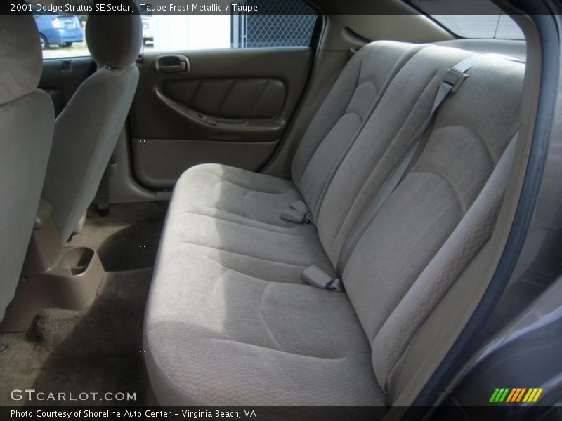 Taupe Frost Metallic / Taupe 2001 Dodge Stratus SE Sedan