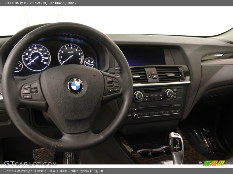 Jet Black / Black 2014 BMW X3 xDrive28i