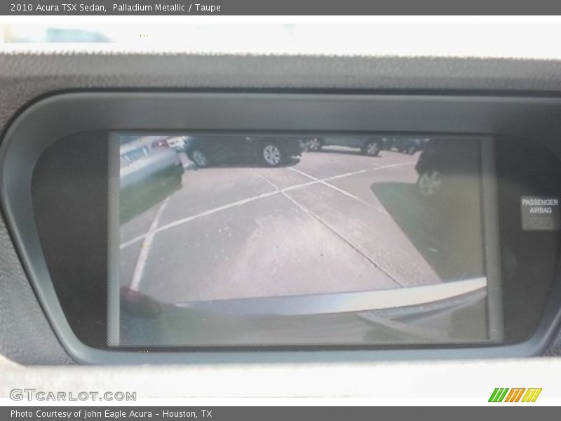 Palladium Metallic / Taupe 2010 Acura TSX Sedan