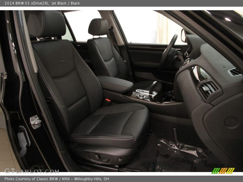 Jet Black / Black 2014 BMW X3 xDrive28i