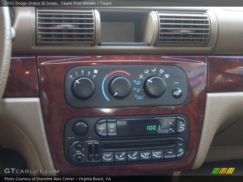 Taupe Frost Metallic / Taupe 2001 Dodge Stratus SE Sedan