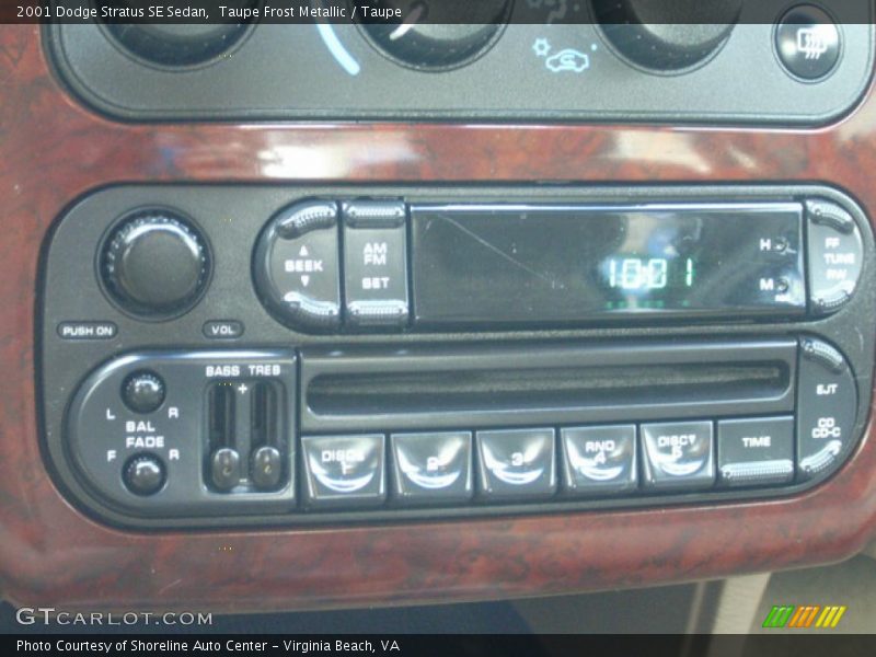 Taupe Frost Metallic / Taupe 2001 Dodge Stratus SE Sedan