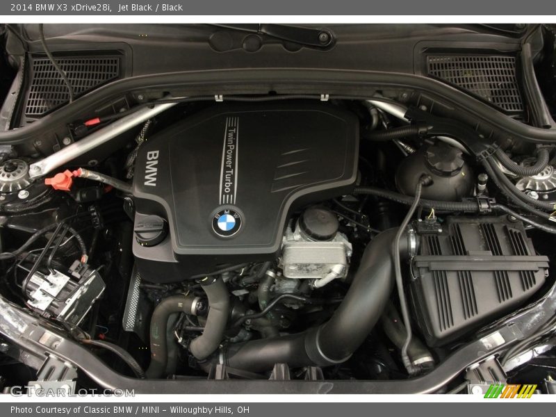 Jet Black / Black 2014 BMW X3 xDrive28i