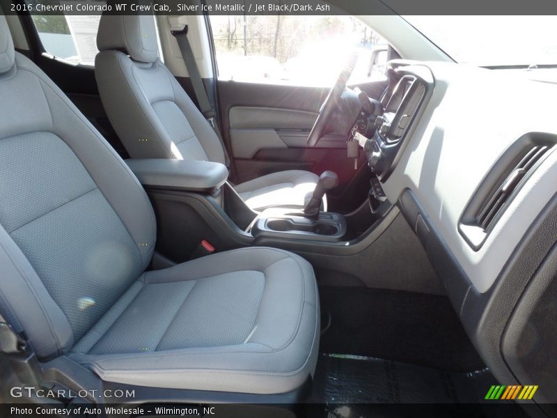 Silver Ice Metallic / Jet Black/Dark Ash 2016 Chevrolet Colorado WT Crew Cab