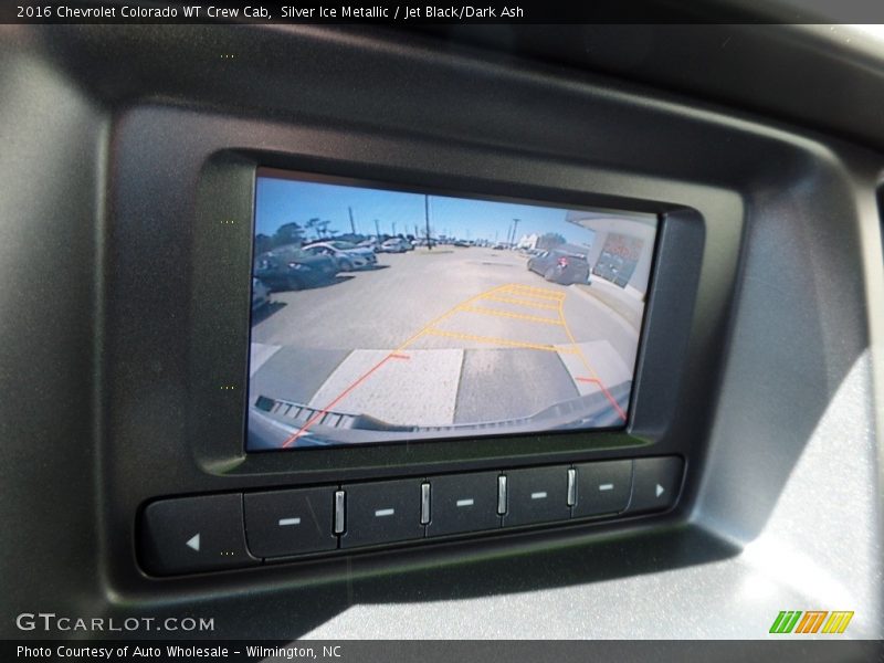 Silver Ice Metallic / Jet Black/Dark Ash 2016 Chevrolet Colorado WT Crew Cab