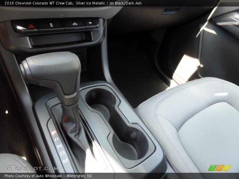 Silver Ice Metallic / Jet Black/Dark Ash 2016 Chevrolet Colorado WT Crew Cab