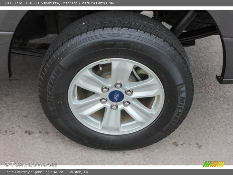 Magnetic / Medium Earth Gray 2016 Ford F150 XLT SuperCrew