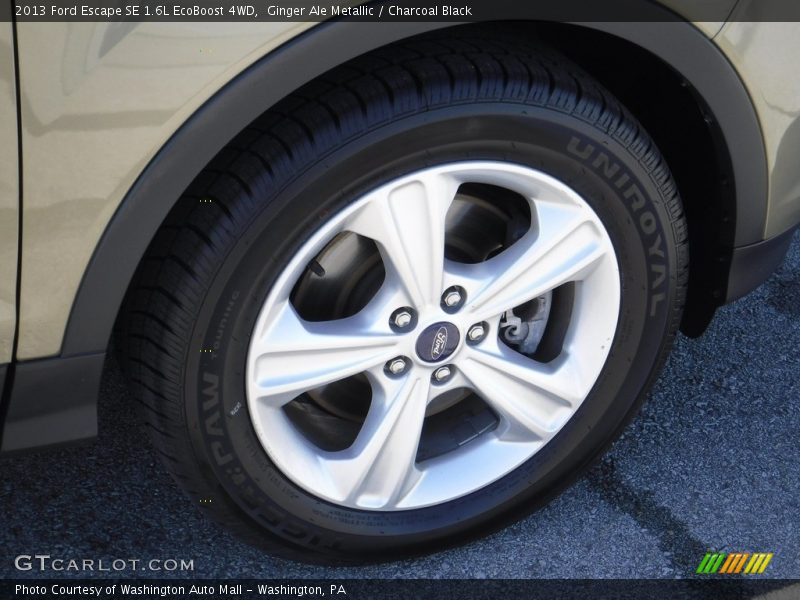 Ginger Ale Metallic / Charcoal Black 2013 Ford Escape SE 1.6L EcoBoost 4WD