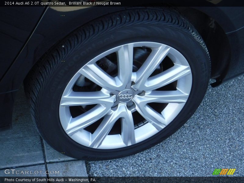 Brilliant Black / Nougat Brown 2014 Audi A6 2.0T quattro Sedan