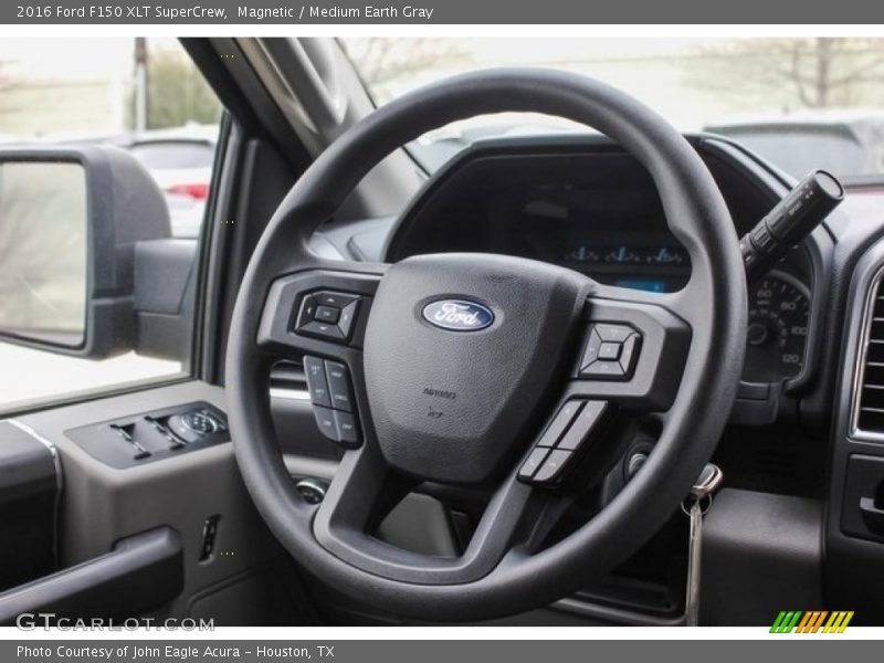 Magnetic / Medium Earth Gray 2016 Ford F150 XLT SuperCrew