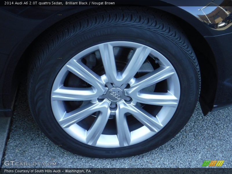 Brilliant Black / Nougat Brown 2014 Audi A6 2.0T quattro Sedan