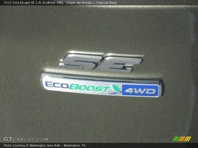 Ginger Ale Metallic / Charcoal Black 2013 Ford Escape SE 1.6L EcoBoost 4WD