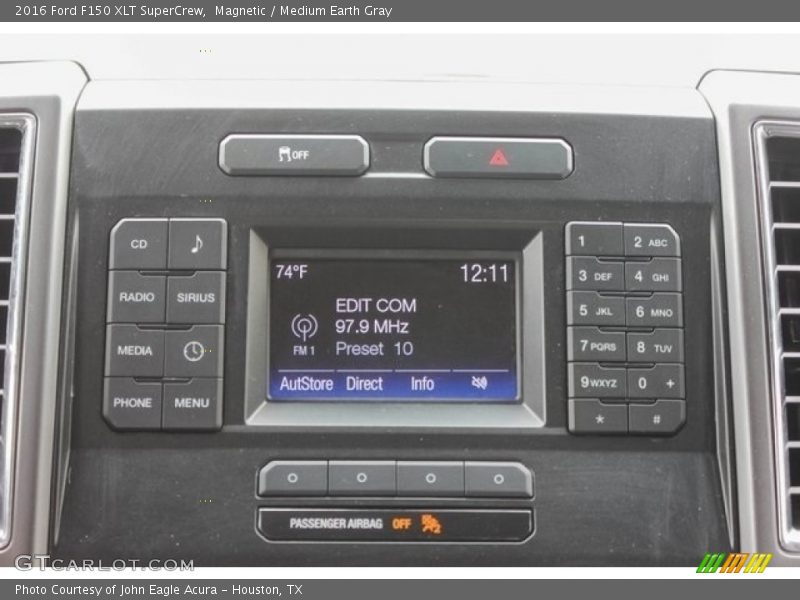 Magnetic / Medium Earth Gray 2016 Ford F150 XLT SuperCrew