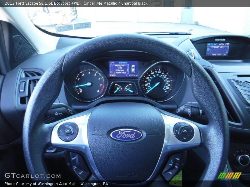 Ginger Ale Metallic / Charcoal Black 2013 Ford Escape SE 1.6L EcoBoost 4WD