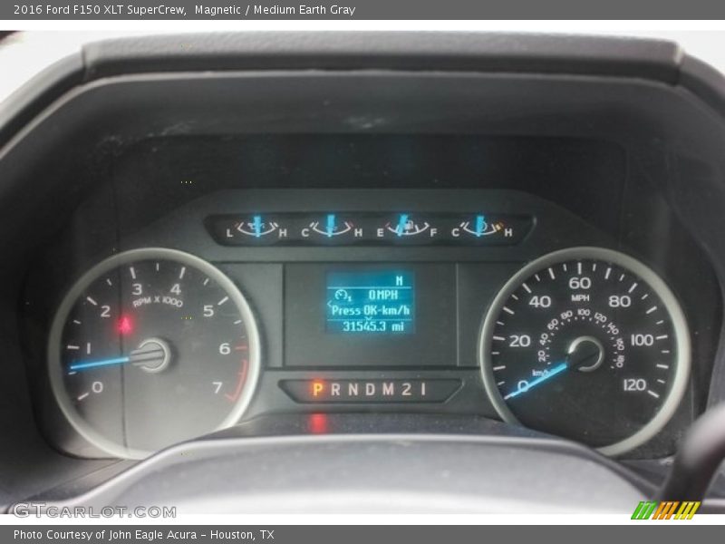 Magnetic / Medium Earth Gray 2016 Ford F150 XLT SuperCrew