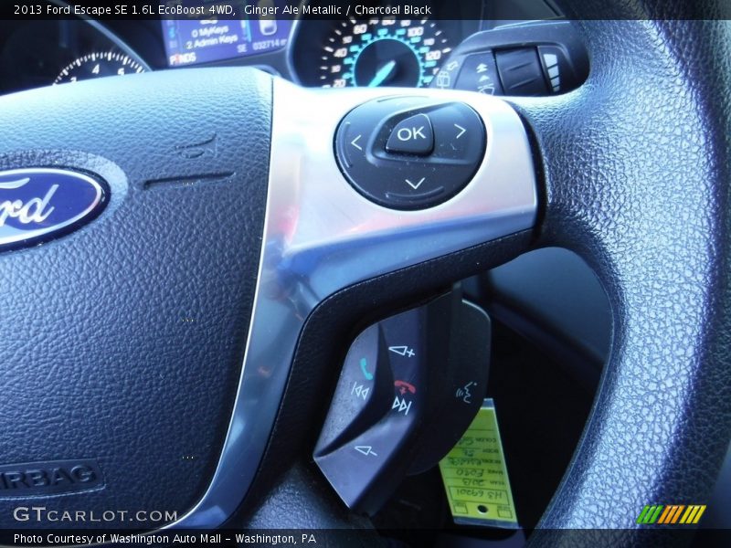 Ginger Ale Metallic / Charcoal Black 2013 Ford Escape SE 1.6L EcoBoost 4WD