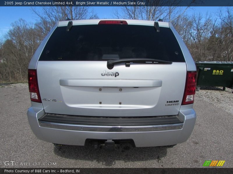 Bright Silver Metallic / Medium Slate Gray 2005 Jeep Grand Cherokee Limited 4x4